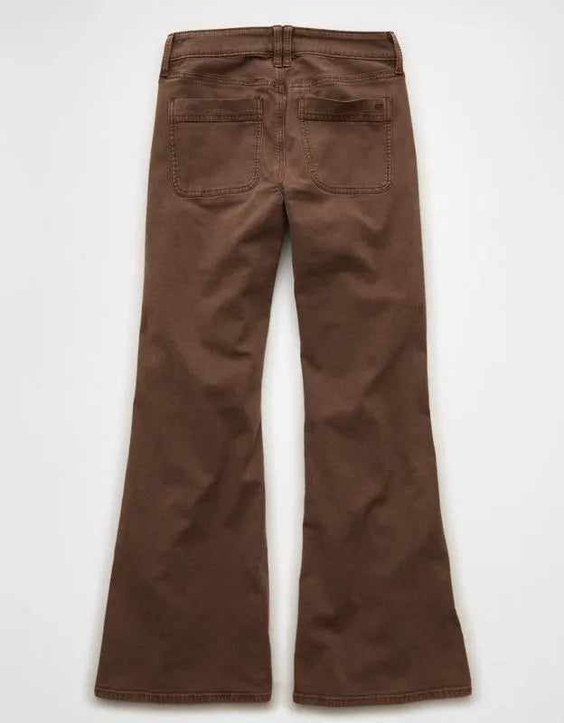 AE Stretch Low-Rise Flare Pant
