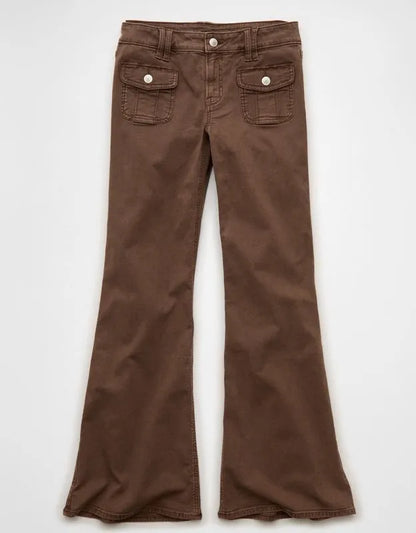 AE Stretch Low-Rise Flare Pant