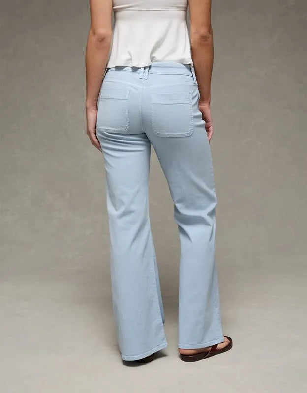 AE Stretch Low-Rise Flare Pant