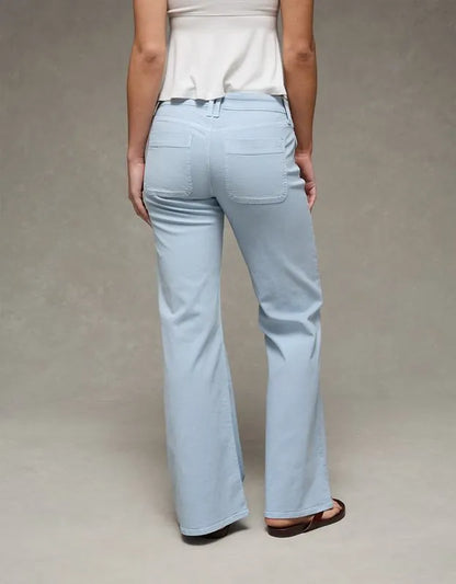 AE Stretch Low-Rise Flare Pant