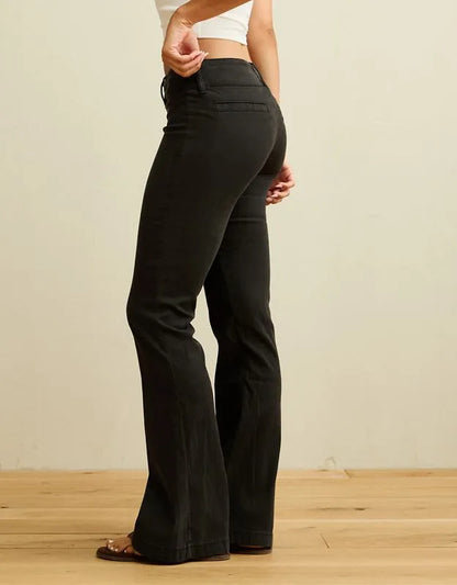AE Super Low-Rise Flare Trouser