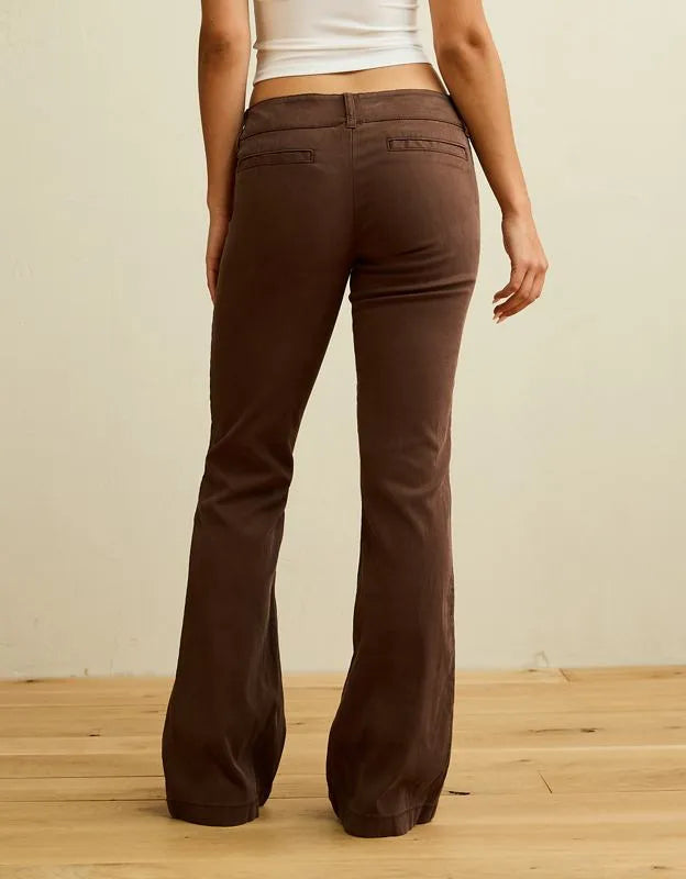 AE Super Low-Rise Flare Trouser