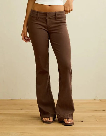 AE Super Low-Rise Flare Trouser