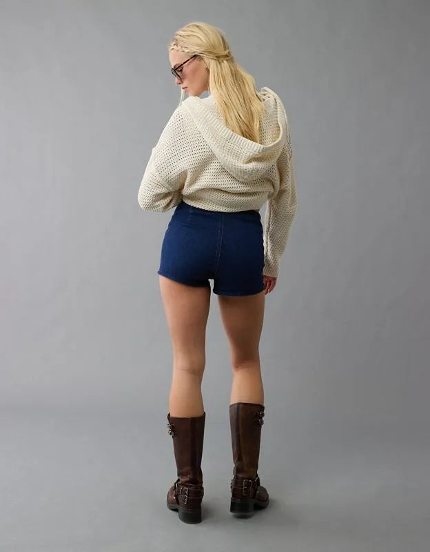 AE Next Level Denim Micro Short