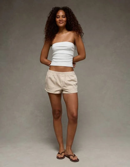 AE Stretch Low-Rise Pull-On Short