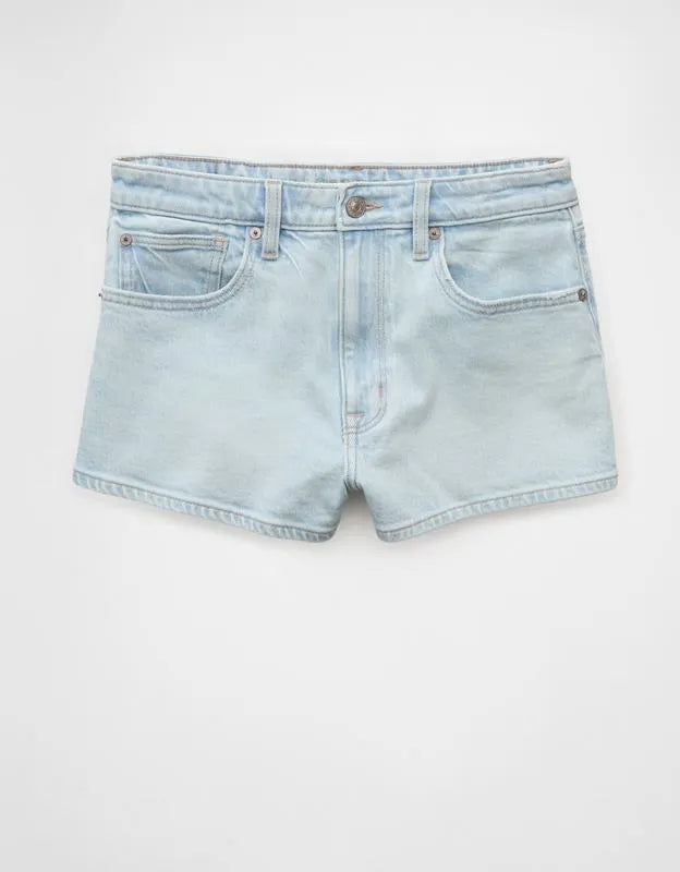 AE Stretch Super High-Waisted Cheeky Short
