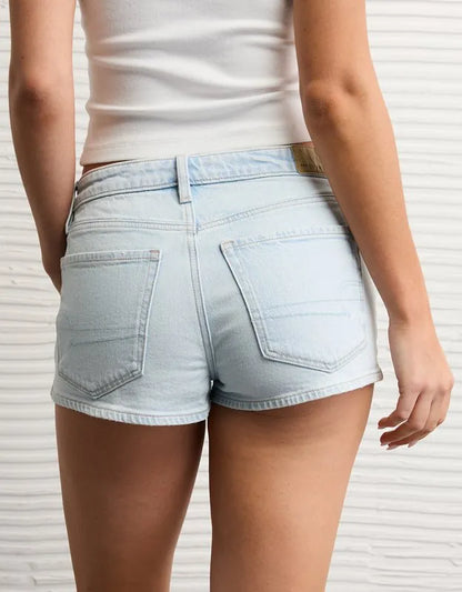 AE Stretch Super High-Waisted Cheeky Short