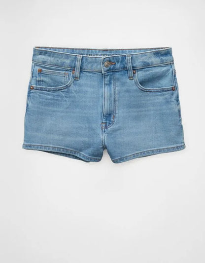 AE Stretch Super High-Waisted Cheeky Short