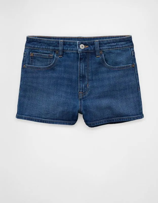 AE Stretch Super High-Waisted Cheeky Short