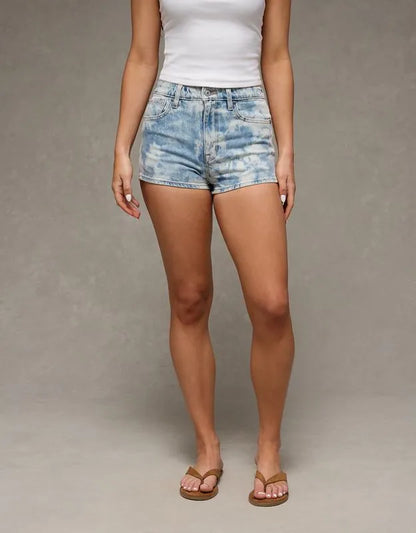 AE Stretch Super High-Waisted Cheeky Short