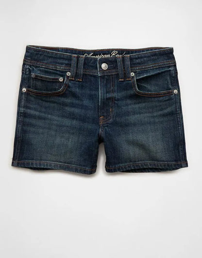 AE Stretch Low-Rise Perfect Denim Midi Short