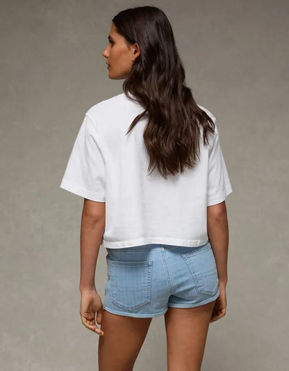 AE Next Level Stretch High-Waisted Shortie