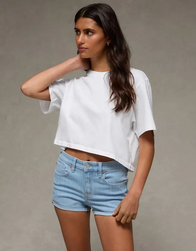 AE Next Level Stretch High-Waisted Shortie