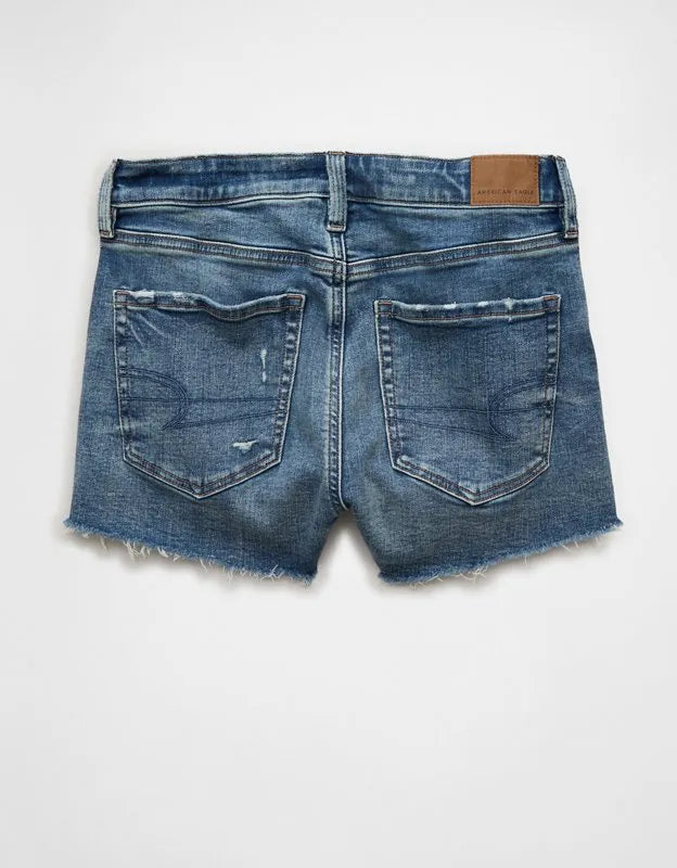 AE Next Level Stretch High-Waisted Shortie