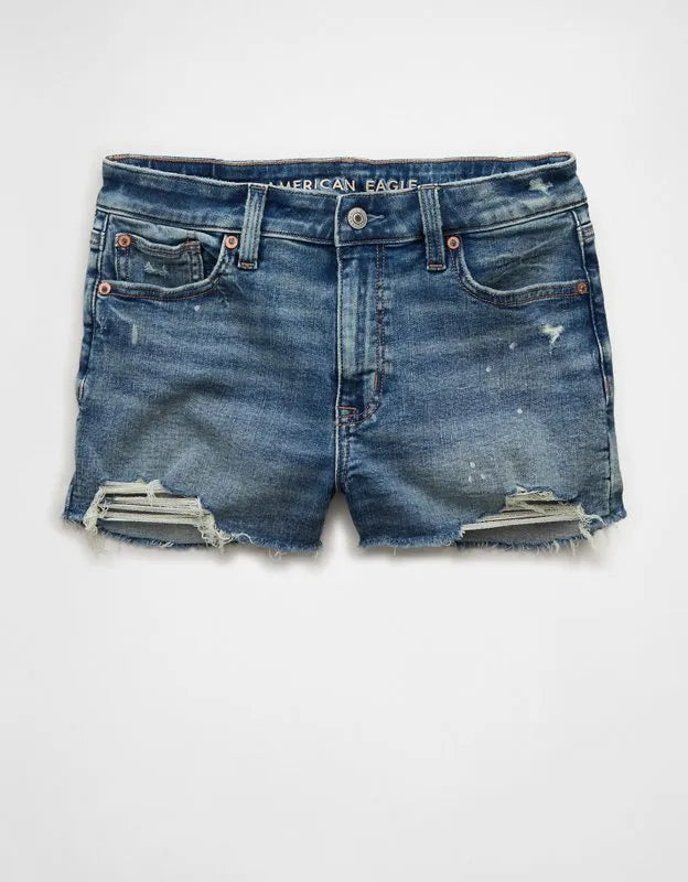 AE Next Level Stretch High-Waisted Shortie