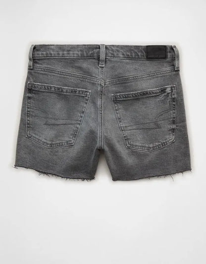AE Strigid Super High-Waisted Relaxed Denim Short