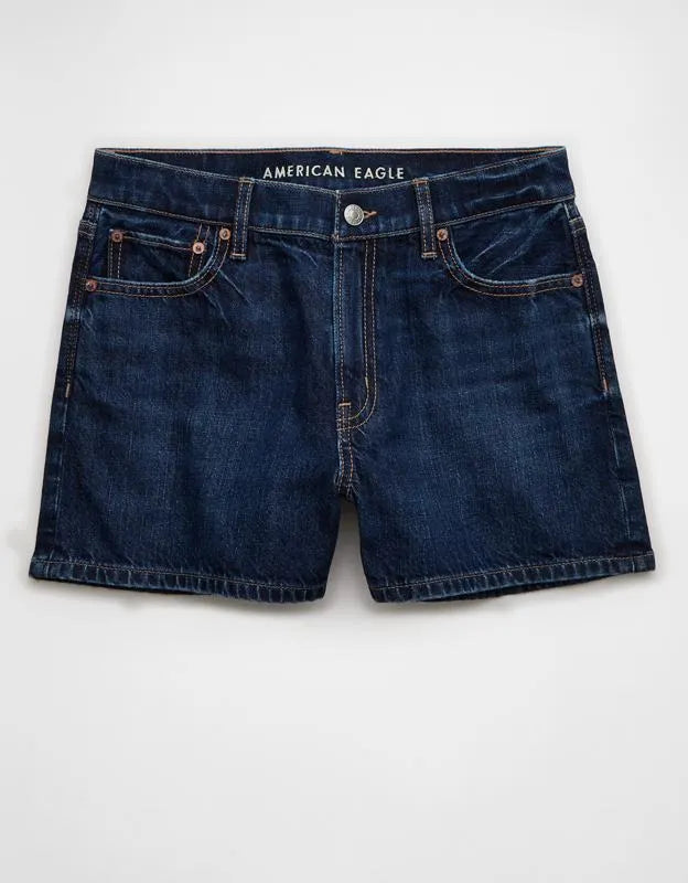 AE 3" Strigid Super High-Waisted Relaxed Denim Short
