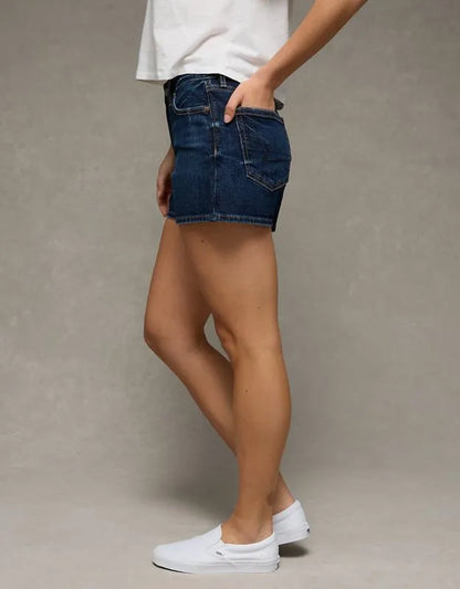 AE 3" Strigid Super High-Waisted Relaxed Denim Short