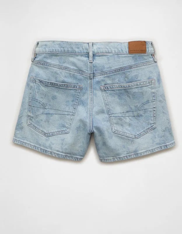 AE Strigid Super High-Waisted Relaxed Denim Short