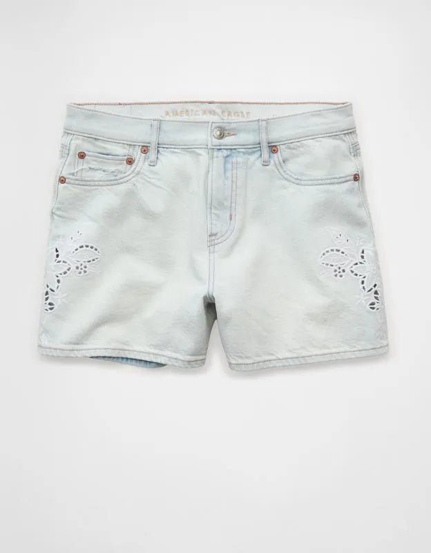 AE 3" Strigid Super High-Waisted Relaxed Denim Short