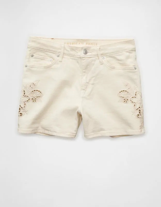 AE 3" Strigid Super High-Waisted Relaxed Denim Short
