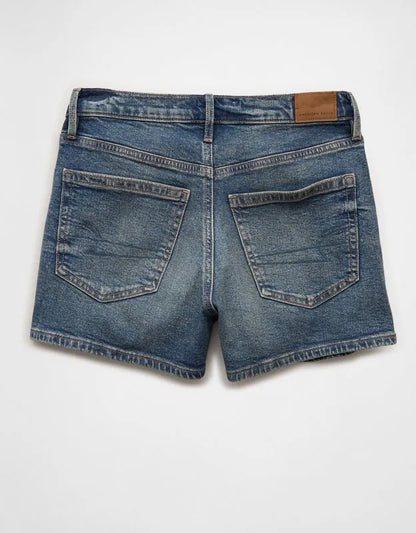 AE Strigid Super High-Waisted Relaxed Denim Short