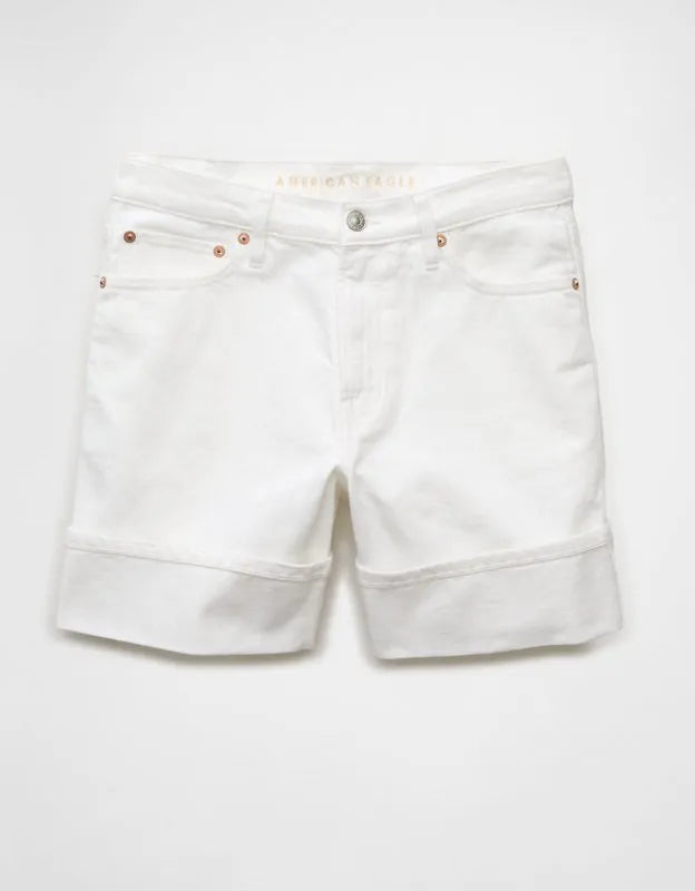 AE 6" Strigid Super High-Waisted Relaxed Denim Short