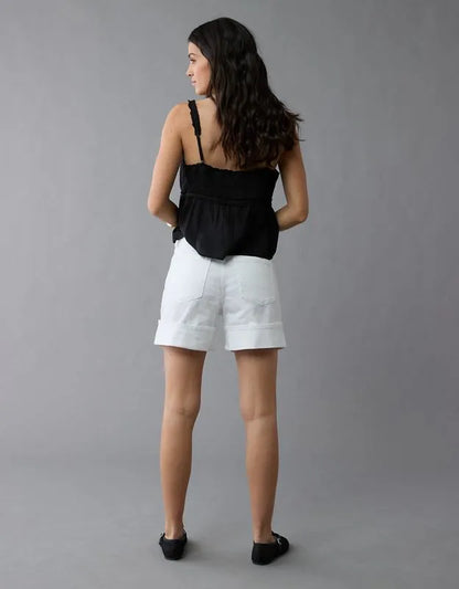 AE 6" Strigid Super High-Waisted Relaxed Denim Short