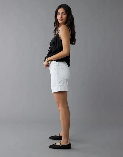 AE 6" Strigid Super High-Waisted Relaxed Denim Short