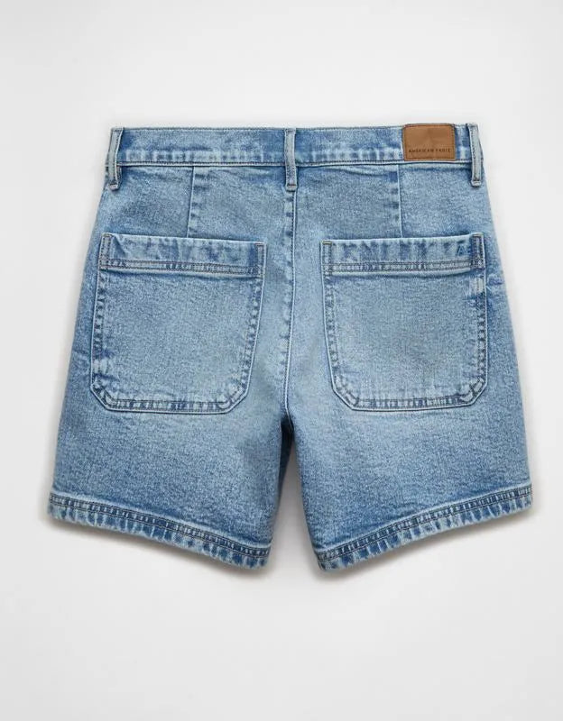AE 6" Strigid Super High-Waisted Relaxed Denim Short