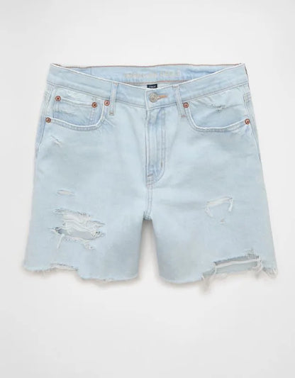 AE 6" Strigid Super High-Waisted Relaxed Denim Short