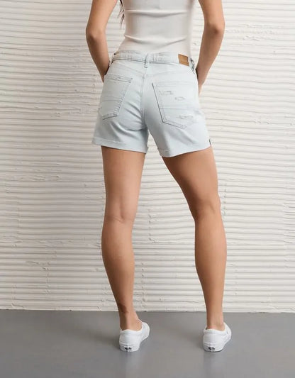 AE 6" Strigid Super High-Waisted Relaxed Denim Short