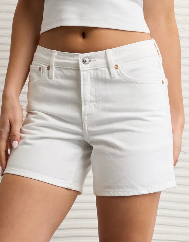 AE 6" Strigid Super High-Waisted Relaxed Denim Short