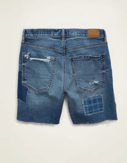 AE 6" Strigid Super High-Waisted Relaxed Denim Short