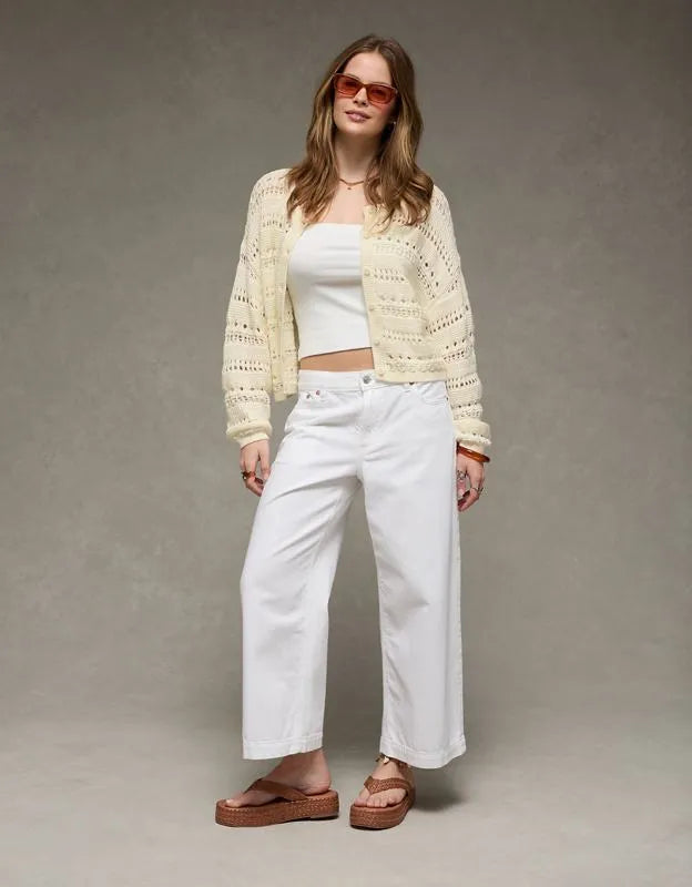 AE Open Stitch Cardigan