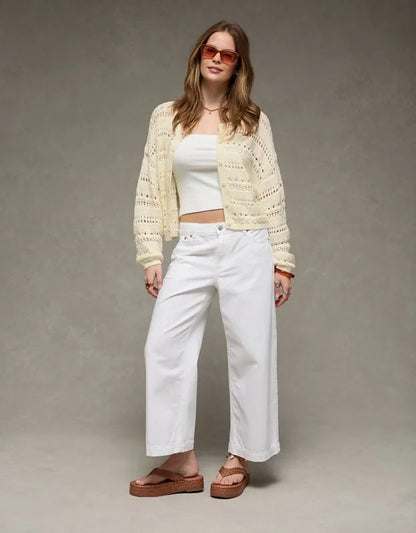 AE Open Stitch Cardigan