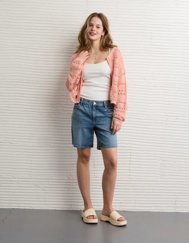 AE Open Stitch Cardigan