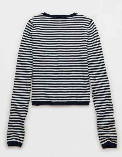 AE Classic Slim Button-Up Cardigan