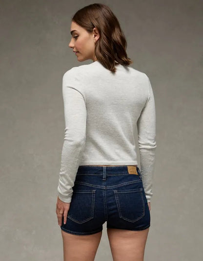 AE Classic Slim Button-Up Cardigan