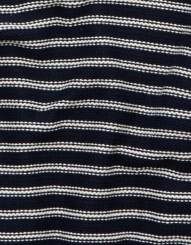 AE Balloon-Sleeve Open-Front Cardigan