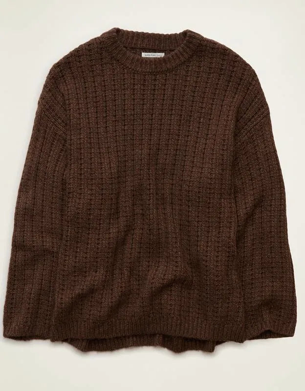 AE Waffle Crew Pullover