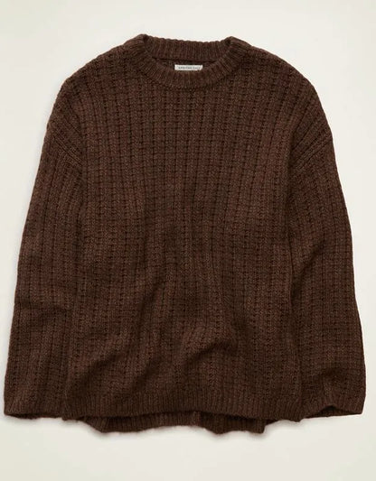 AE Waffle Crew Pullover