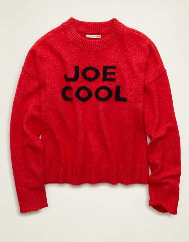 AE Whoa So Soft Snoopy Joe Cool Graphic Sweater