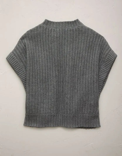 AE77 Shaker Stitch Sweater Vest