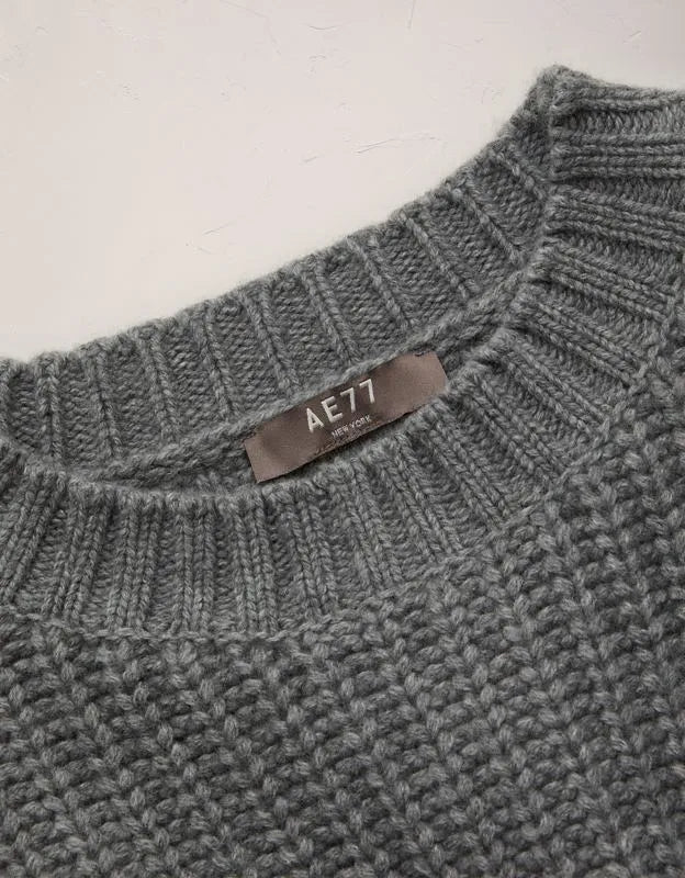 AE77 Shaker Stitch Sweater Vest