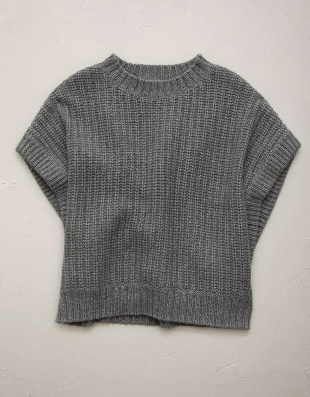 AE77 Shaker Stitch Sweater Vest