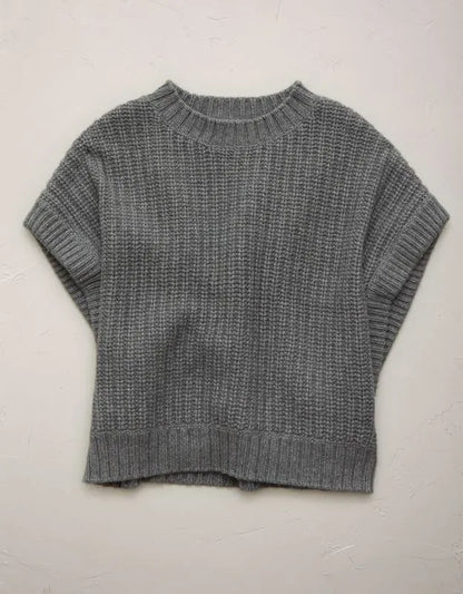 AE77 Shaker Stitch Sweater Vest