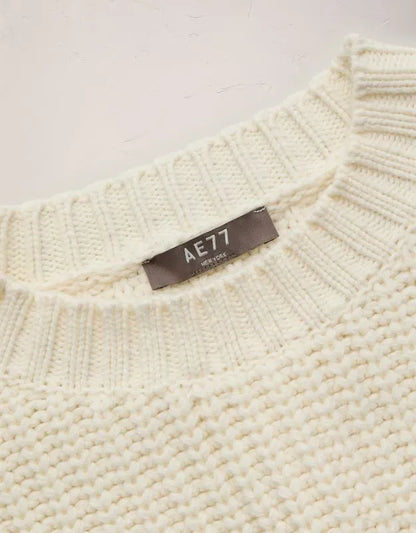 AE77 Shaker Stitch Sweater Vest