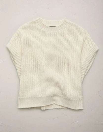 AE77 Shaker Stitch Sweater Vest