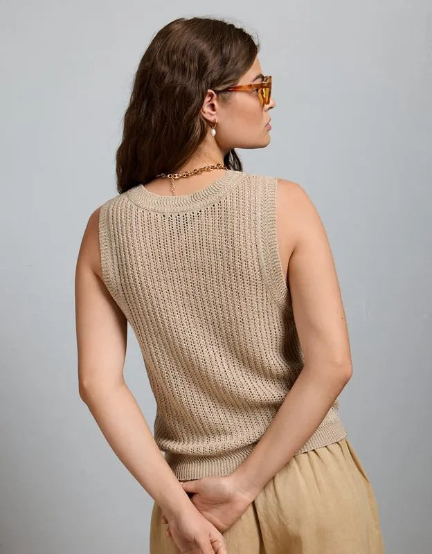 AE77 Linen Tank